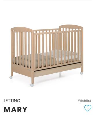 Lettino in legno marca Foppapedretti 