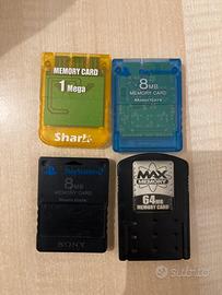 Memorycard Memory card  memorie ps1 ps2