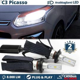 Luci FULL LED H7 CANBUS Citroen C3 Picasso 6500K