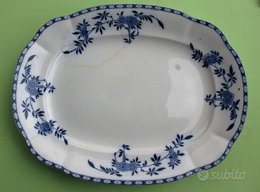 RICHARD MILANO-Vassoio Porcellana-DELFT - 1873/96