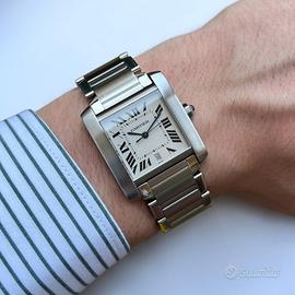 Cartier Tank Francaise 2302 Solo Scatola
