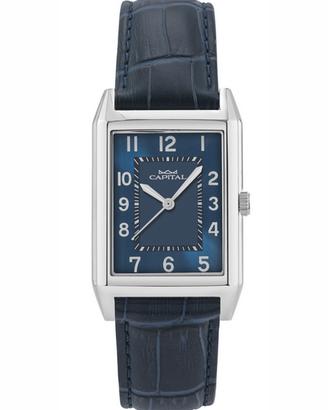 Tank Toujours Capital Acciaio Quadrante Blu Nuovo