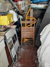 Sedie pieghevoli legno