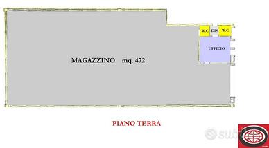 Immobile di 500 m² con 2 locali a Cesena