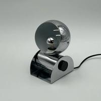 TRONCONI 2 Lampade Tavolo/Parete TOBY Cromate 1970