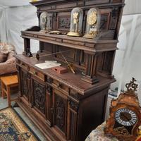 Credenza Autentica Antica Con alzata Fine 800