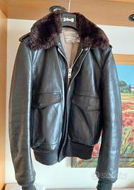 flight Jacket Schott 674 vintage anni 80 paninari 