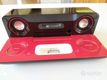 Impianto musicale portatile DK-AP7 Sharp per iPod