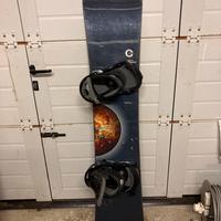 Tavola svowboard burton clash  155 + attacchi