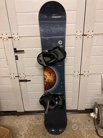 Tavola svowboard burton clash  155 + attacchi