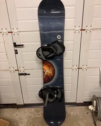 Tavola svowboard burton clash  155 + attacchi