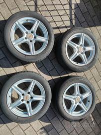 Set ruote lega 16" con pneumatici 205/55 91V