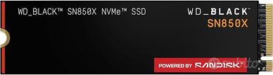 WD_BLACK SN850X SSD NVMe 1TB PCIe Gen4 Gaming