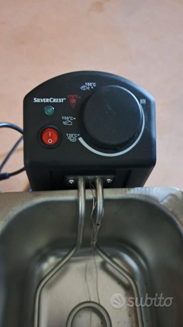 SILVERCREST FRIGGITRICE A ZONE FREDDE DEEP FRYER SEF 2300 C3 USATA