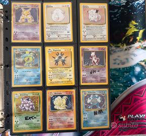 Set base Pokemon old vintage