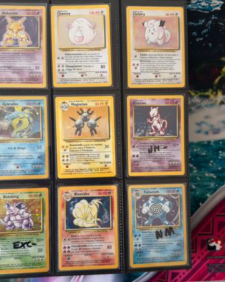 Set base Pokemon old vintage