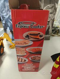 Express Cooker nuovo - piastra elettrica rossa