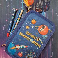 Portacolori Space Explorer + 2 penne e penna Click