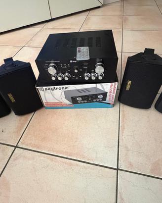 Stereo skytronic completo di casse