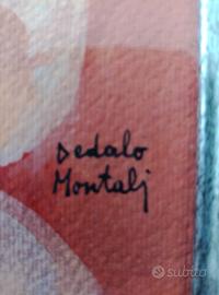 Quadro olio Dedalo Montali