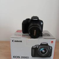 CANON EOS2000D COME NUOVA