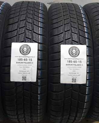 4 GOMME 185 65 15 BARAUM A63593