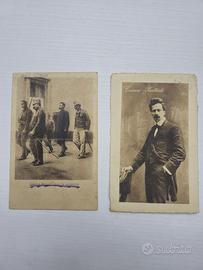 2 CARTOLINE ANTICHE CESARE BATTISTI