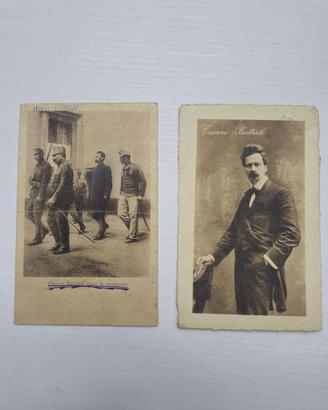 2 CARTOLINE ANTICHE CESARE BATTISTI