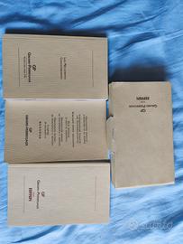 Set libretti orologio Girard Perregaux Ferrari 