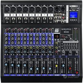 Weymic MX-80 Mixer professionale (8 canali)
