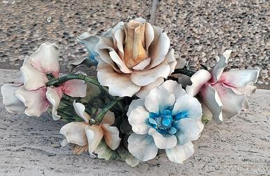 Rose ceramica Capodimonte