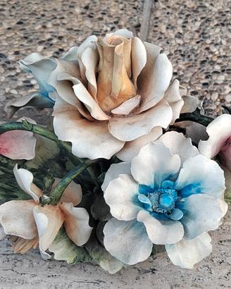 Rose ceramica Capodimonte