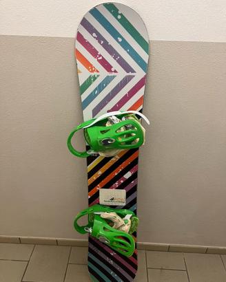 Snowboard Elan 142cm + Sacca