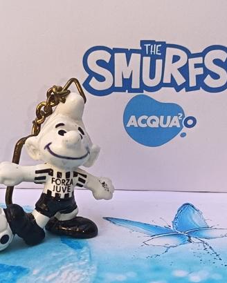 Puffi Puffo Calcio Juve Juventus Gobbi Portachiavi