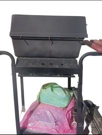 barbecue a carbonella professionale