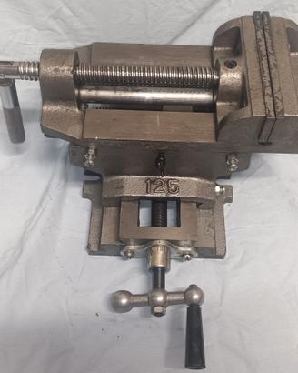 Morsa a Croce apertura 125 mm
