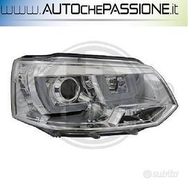 Coppia fanali cromati led per VW T5 2009>2015