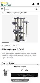 Albero tiragraffi per gatti Nobby Pet Rubi