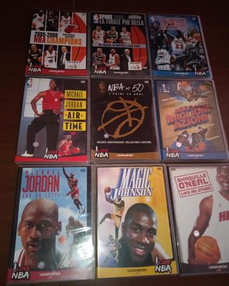 Lotto DVD storia NBA
