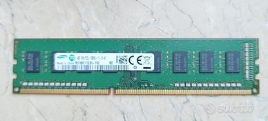 RAM Samsung 4GB DDR3L PC3L-12800U (Funzionante)