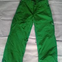 Pantalone verde Sport Neve 12-14 anni 