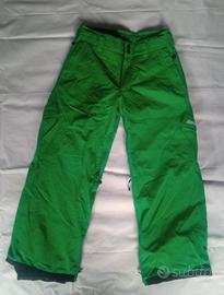 Pantalone verde Sport Neve 12-14 anni 