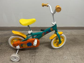 Bici Pampers con rotelle NUOVA