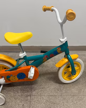 Bici Pampers con rotelle NUOVA