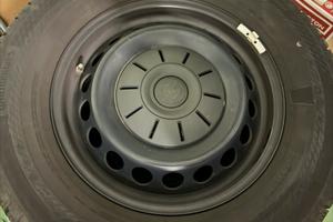 Vw crafter e trasporter Cerchi in ferro neri 16