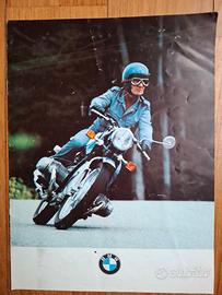 Brochure Originale Moto BMW Anni '70
