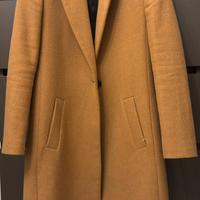 Cappotto lungo color cammello