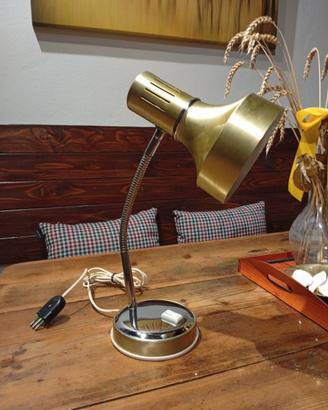 Lampada da tavolo anni 60  in ottone