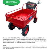 Carriola elettrica portatat 500 kg