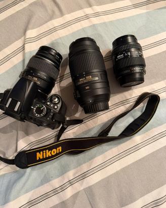 Nikon D3100 + Nikon 18-55/ 55-300 VR / 28-70